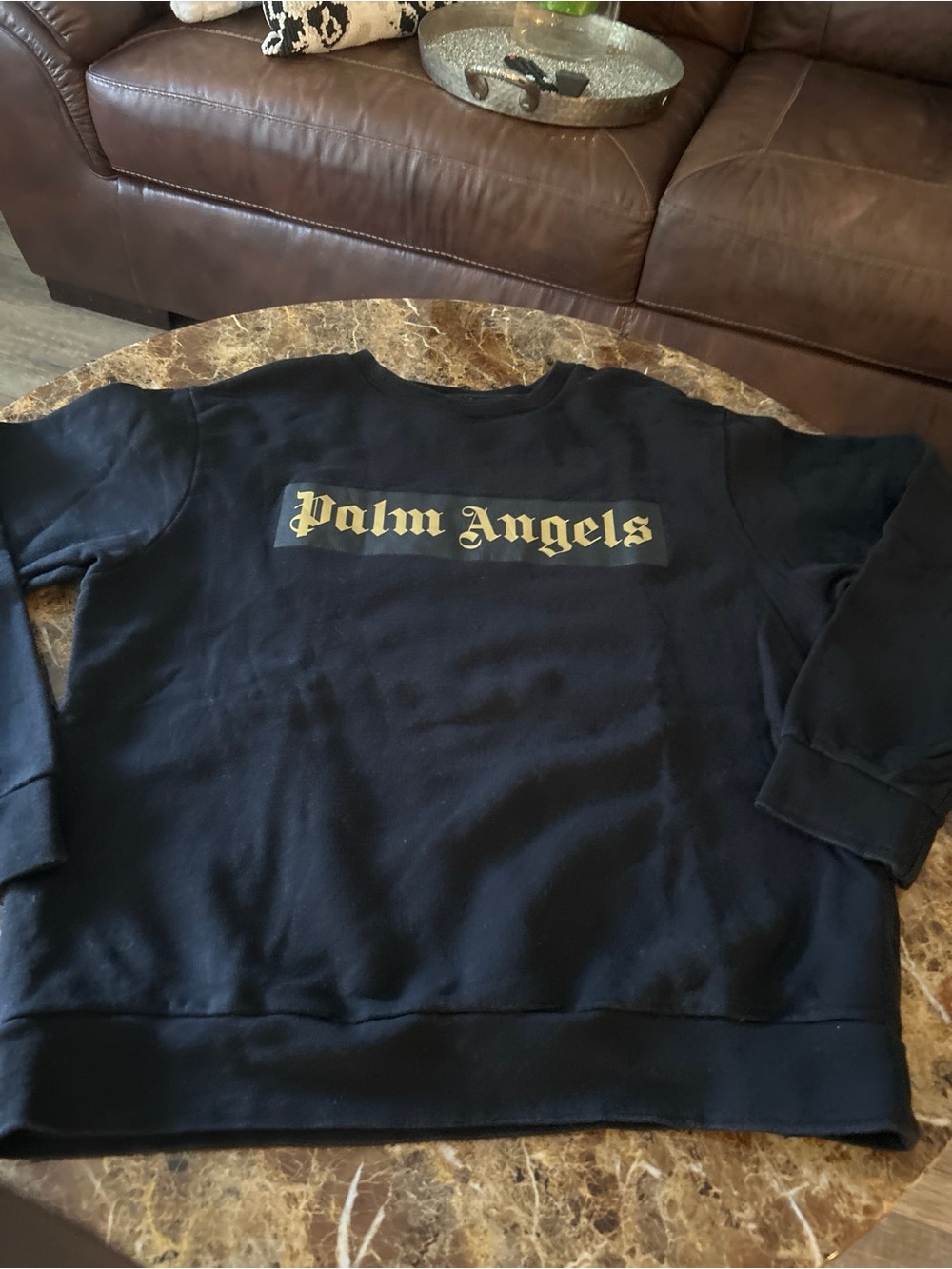 Palm Angels classic gothic logo sweatshirt - Picture 8 of 8